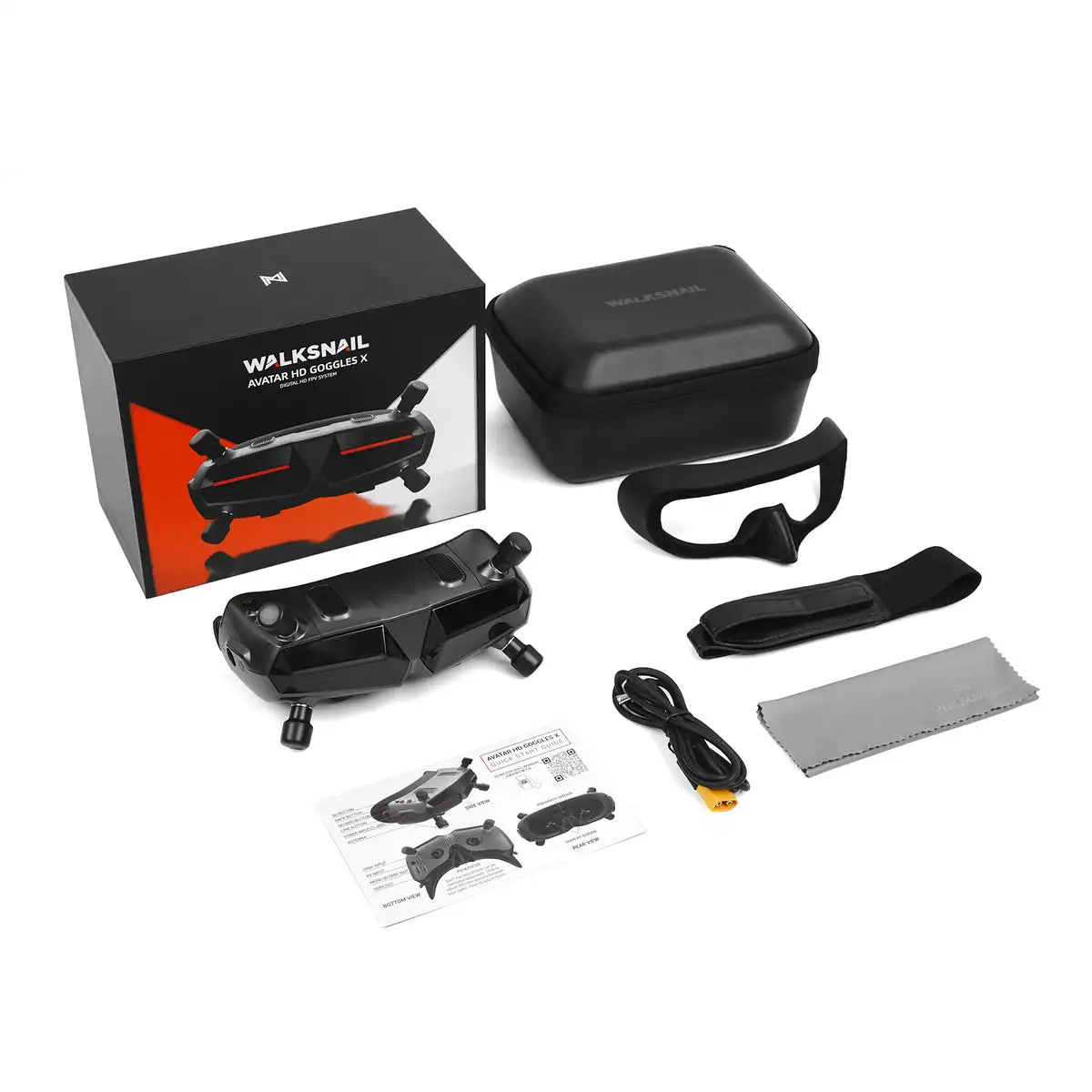 Fpv Goggles Walksnail Avatar Hd - แว่นตา Walksnail Avatar HD Goggles X