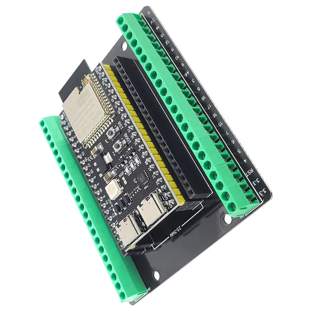 Esp32 S3 Development Board Lot - บอร์ดพัฒนา ESP32 S3 พร้อมชุดอะแดปเตอร์ขยาย 2.4G ขยาย