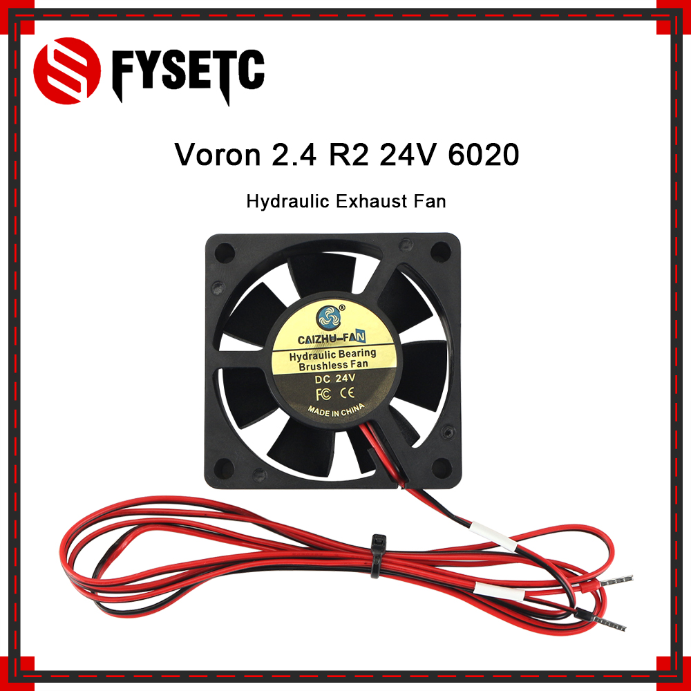 Voron 2.4 R2 Kit - FYSETC 4010/6020 พัดลมระบายความร้อนไฮดรอลิก 40*10 มม. 60*20