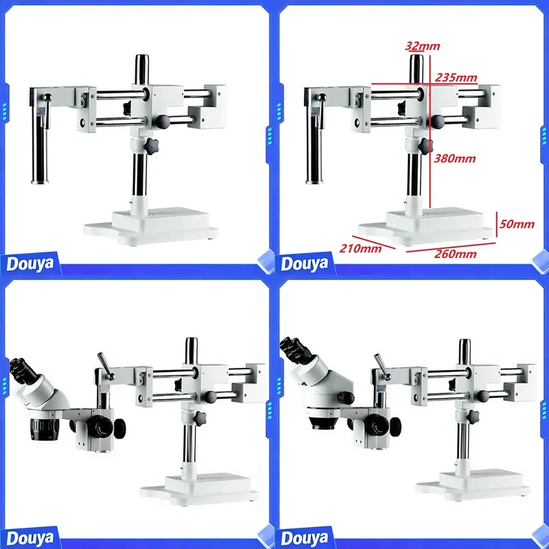 Stereo Trinocular Microscope Pcb - โรงงานจำหน่ายกล้องจุลทรรศน์สเตอริโอแบบซูม พร้อมขาตั้งบูมสำหรับตรวจสอบและซ่อมแซมแผงวงจร PCB