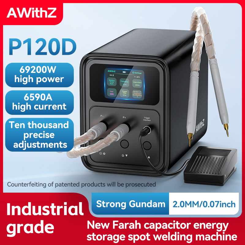 Spot Welder 18650 Battery Pack - เครื่องเชื่อมจุด Awithz 69200W รุ่น 6590A กระแสสูง
