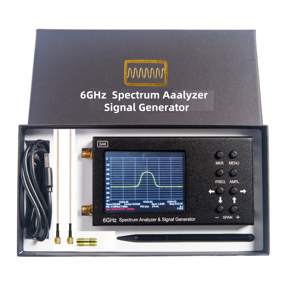 SA6 เครื่องวิเคราะห์สเปกตรัม R - Signal Generator Spectrum Analyzer บทวิจารณ์และราคา