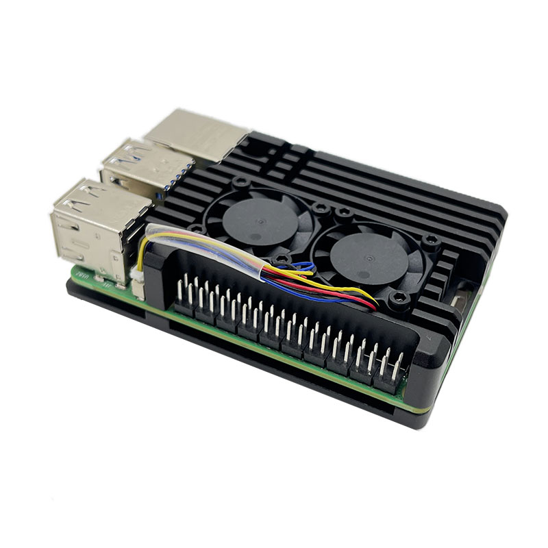 เคสระบายความร้อนแบบพัดลมคู่สำห - Raspberry Pi 5 8Gb Kit บทวิจารณ์และราคา