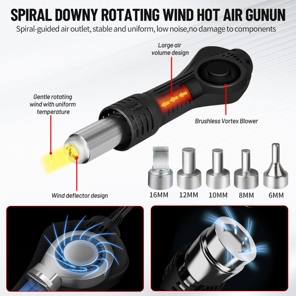 สถานีบัดกรีลมร้อน 2 in 1 กำลัง - Hot Air Rework Station T12 บทวิจารณ์และราคา