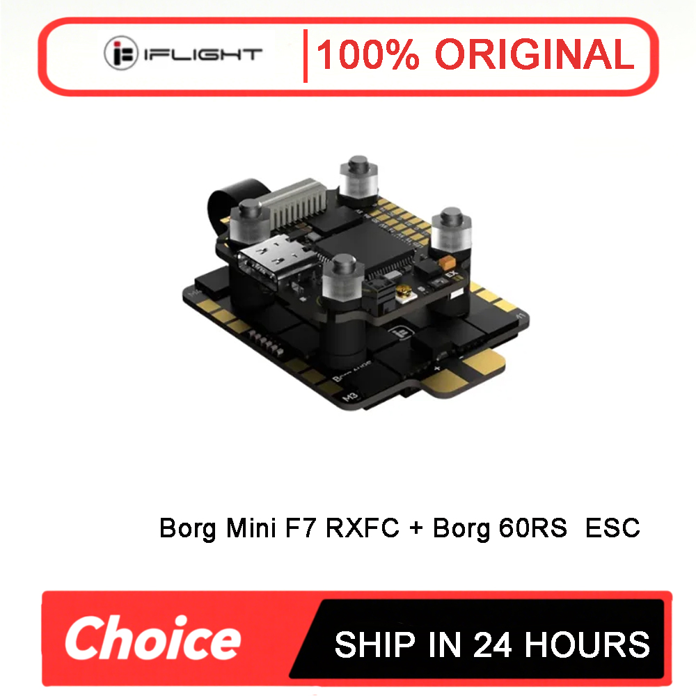 ชุดควบคุมการบิน Borg Mini F7 S - Fpv Flight Controller F7 Stack 60A บทวิจารณ์และราคา