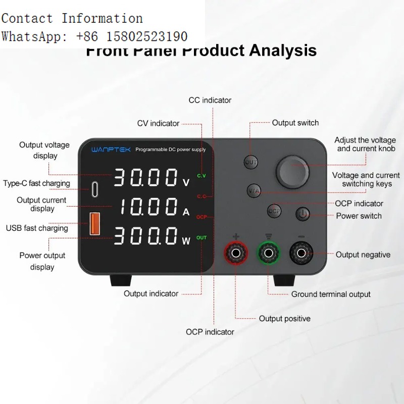 TPS3010 30V 10A พาวเวอร์ซัพพลา - Programmable Dc Power Supply 30V 10A บทวิจารณ์และราคา