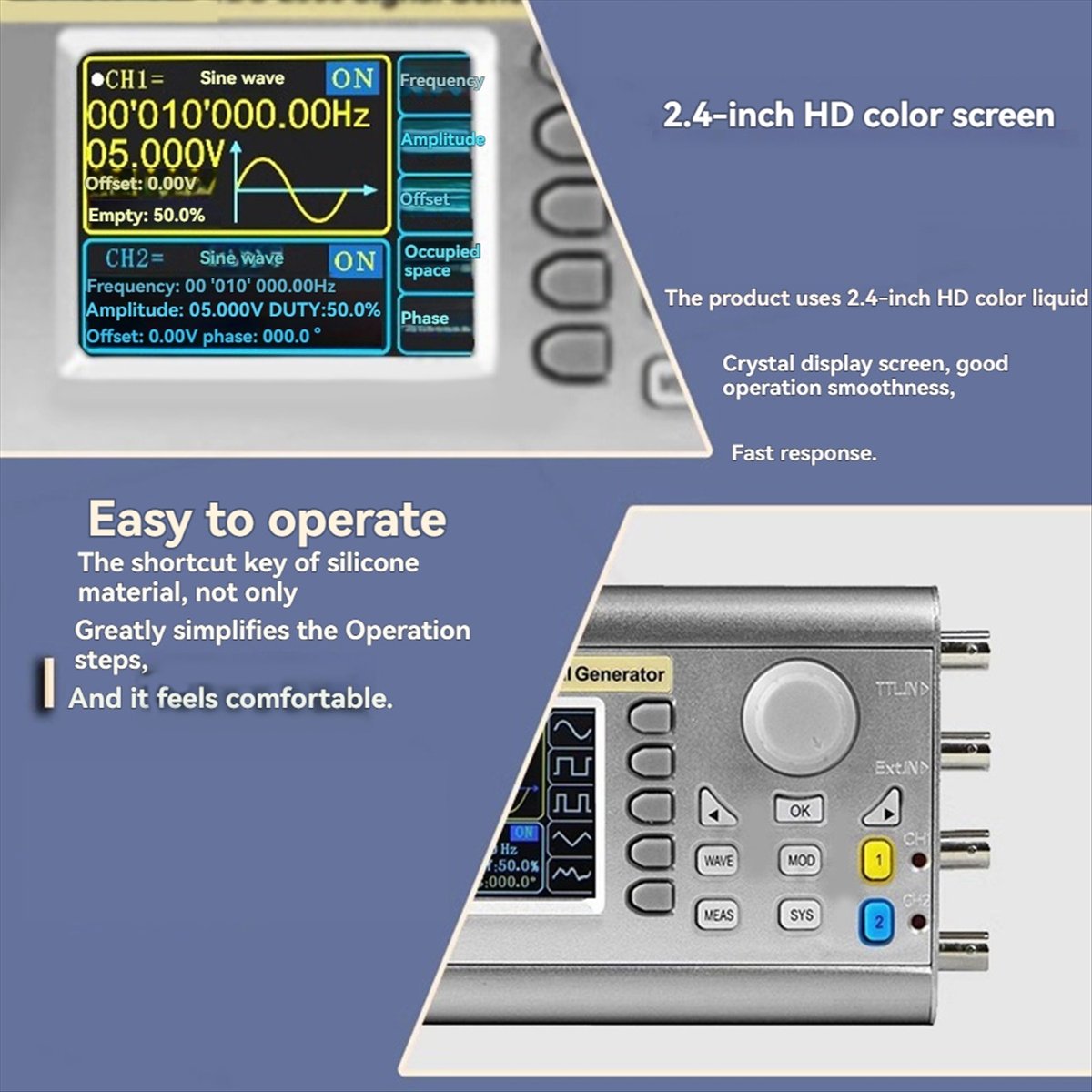 เป็นมิตร! JDS2900 ฟังก์ชั่น DD - Function Arbitrary Waveform Generator บทวิจารณ์และราคา